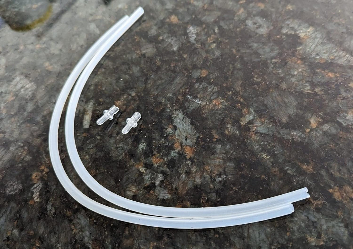 JURA Milk Hose Tube Kit | 2 × 36cm Milk Tubes with 2 × Nipple Connectors #72249 for Cool Control & Milk Containers