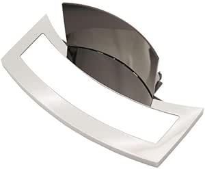 Cup platform Grid (Chrome/Black) #74636 for Jura E8 Chrome (15371), E8 Piano Black (15400), E6 Piano Black (15622), E4 Piano Black (15466)
