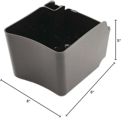 Jura E4, E6 (NAC), E8 (NAA), J8 Coffee Grounds Container 74635, Medium, Black