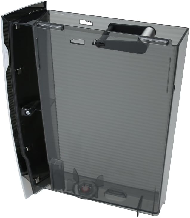 Jura Water Tank #74138 with Chrome Front Panel Installed (S8 15212, E8 15271, E8 15097)