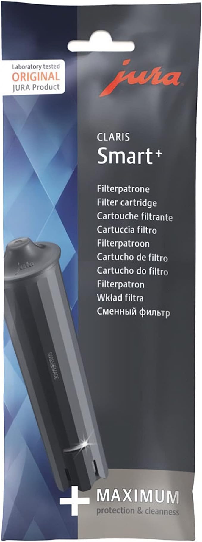 Jura Claris Smart+ Water Filters 3-Phase 6 Cleaning Tablets - Value Combo - 3 Filters + 6 Cleaning Tablets
