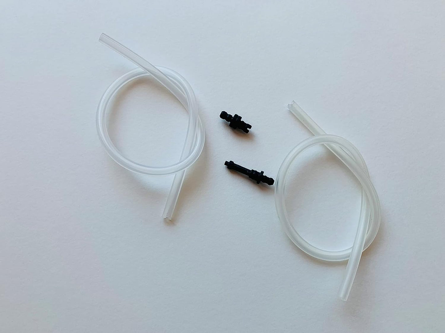 JURA Milk Hose Tube Kit | 2 × 36cm Milk Tubes with Nipple Connectors #63634 & #69490 for Cool Control & Milk Containers