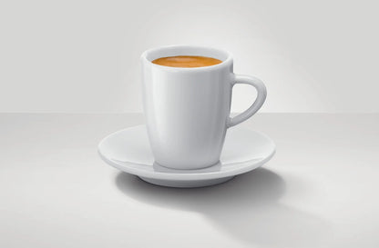 JURA 66497 White Modern Espresso Demitasse Cup – 80ml – Genuine JURA (1 Count/Cup)